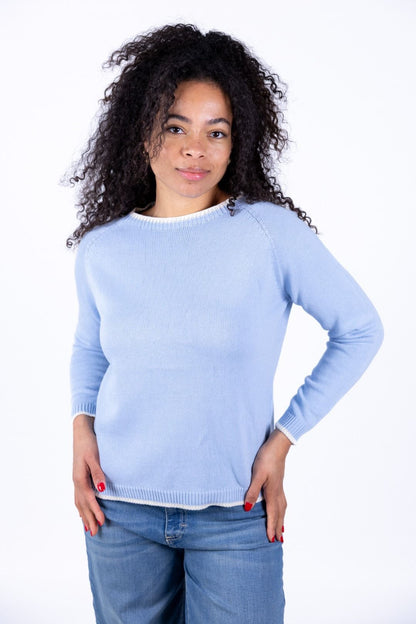 Novepuntouno - Maglia cotone girocollo