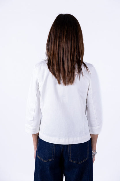 Ragno - Giacca Light Denim manica 3/4