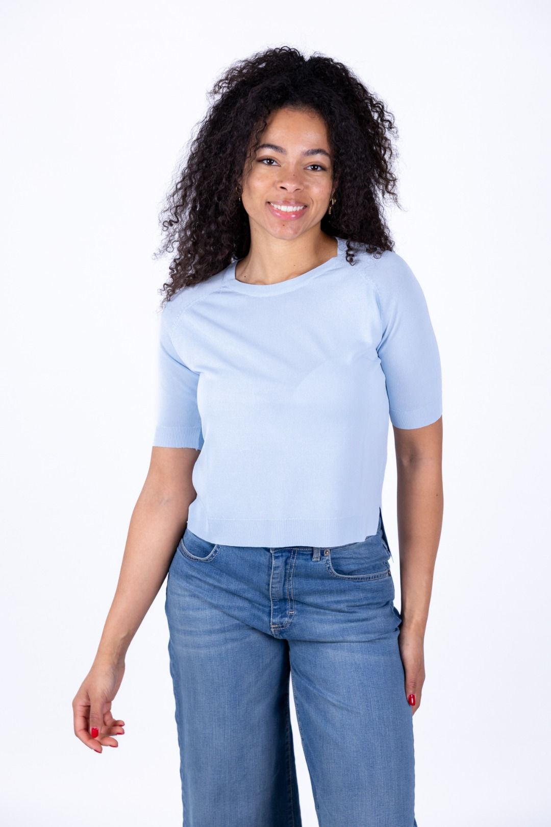 Novepuntouno - Maglia viscosa manica 3/4