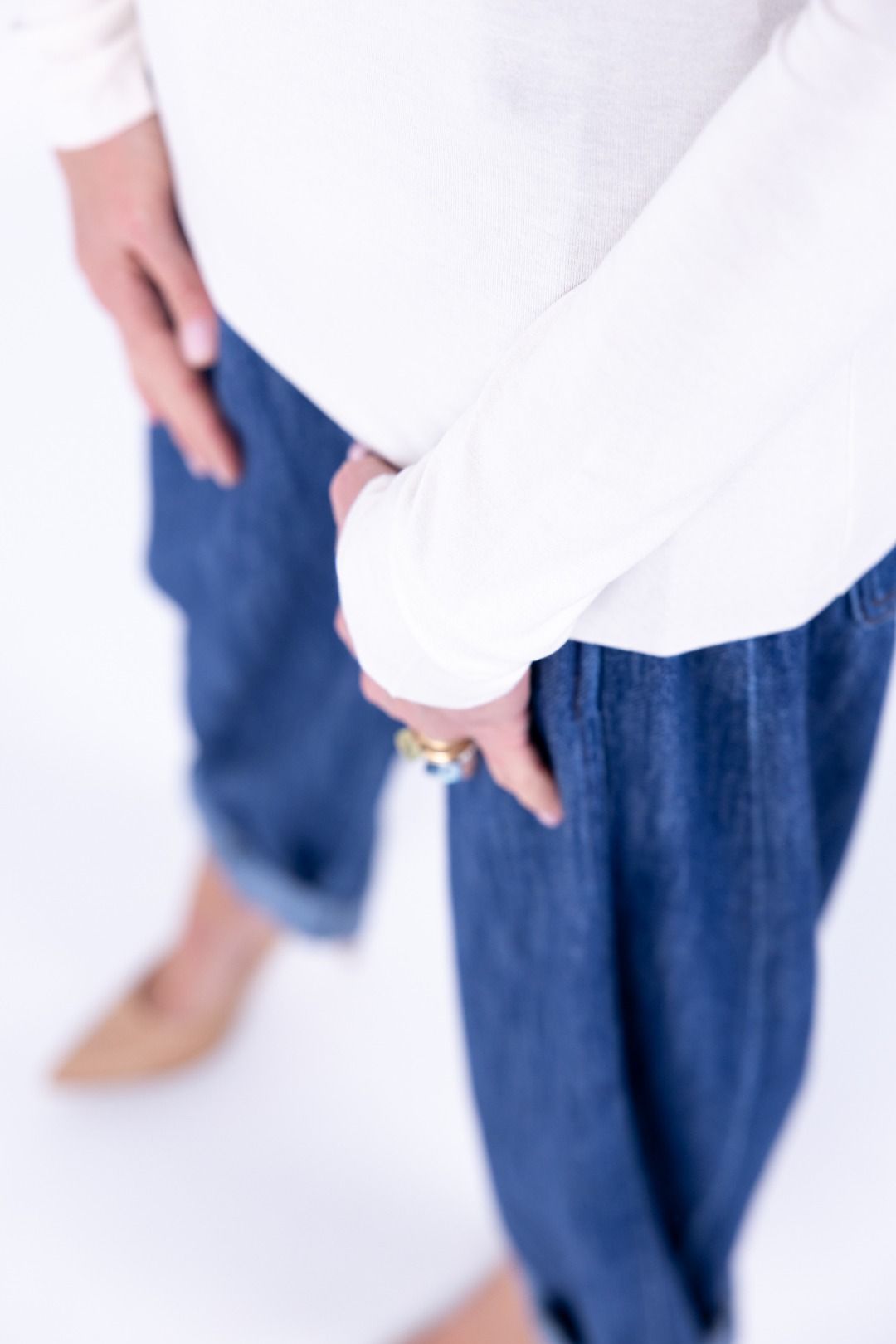 Susy Mix - T-shirt barchetta taglio vivo