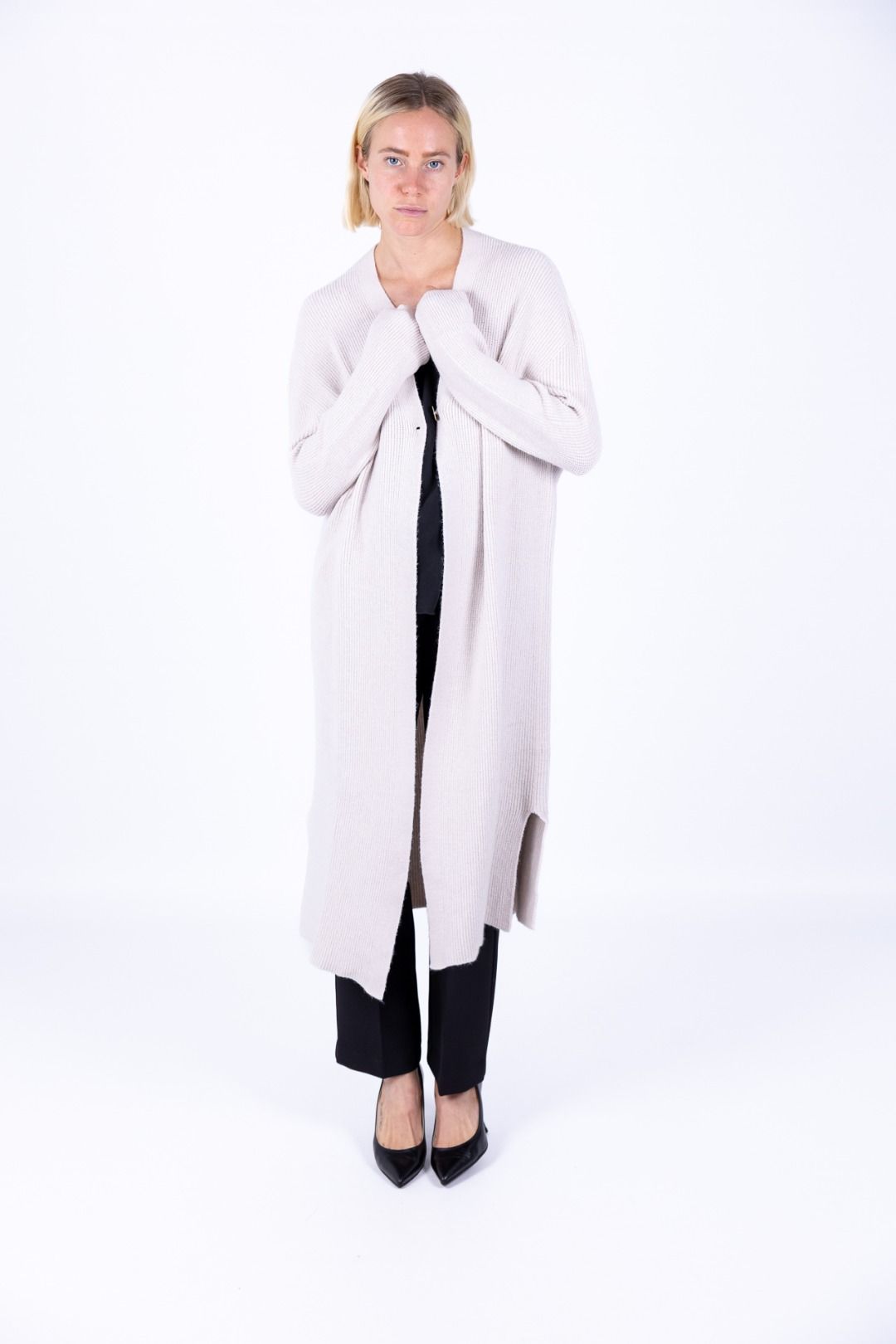 Susy Mix - Cardigan lungo un bottone