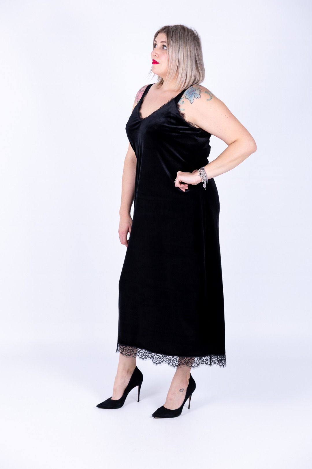 Susy Star - Abito lungo ciniglia