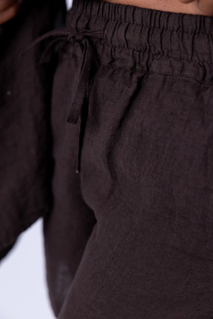 Tensione In - Shorts in lino