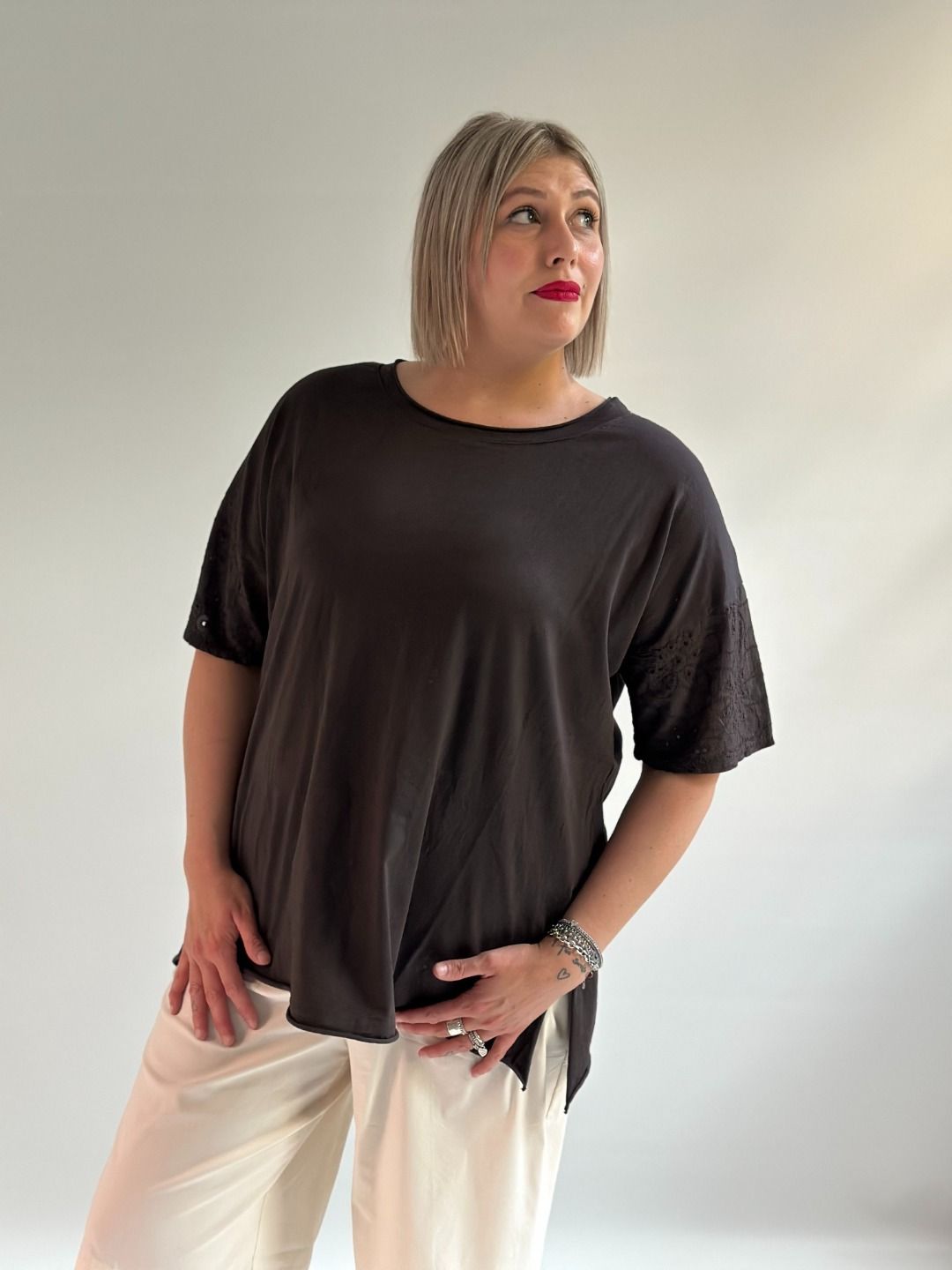 Susy Star - T-shirt Sangallo