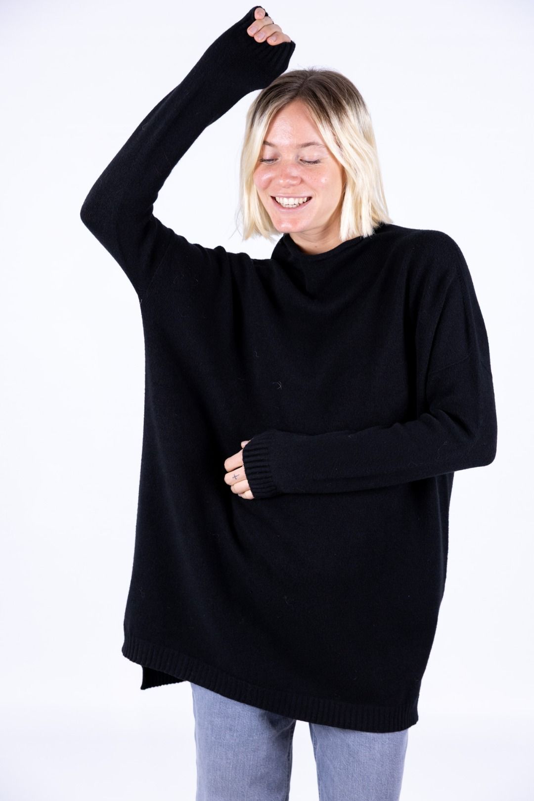 Susy Mix - Maglia Over in viscosa