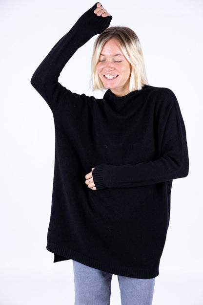 Susy Mix - Maglia Over in viscosa