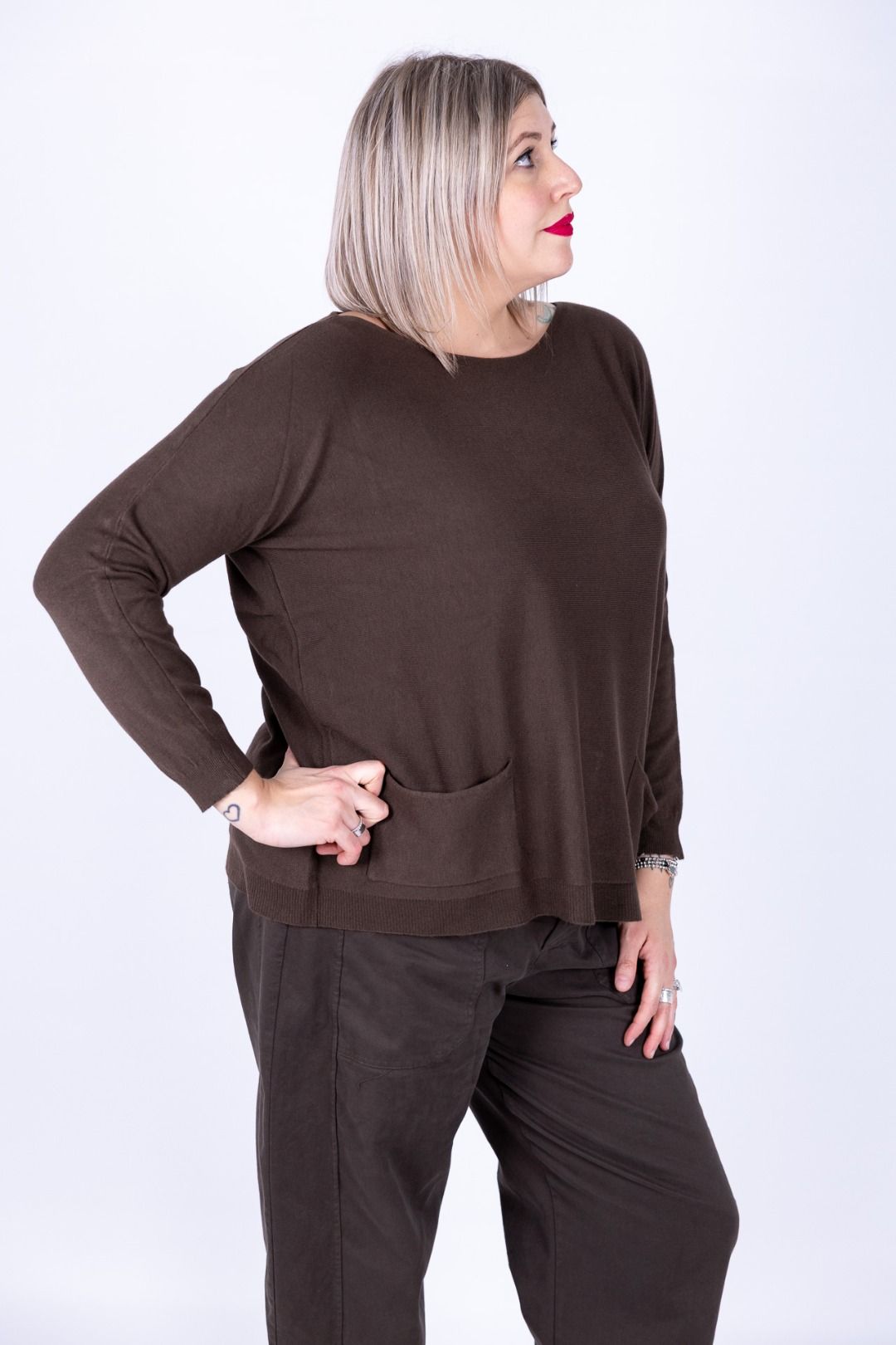 Susy Star - Maglia barca con tasche