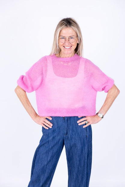 Amoré - Maglia Kid Mohair m/c