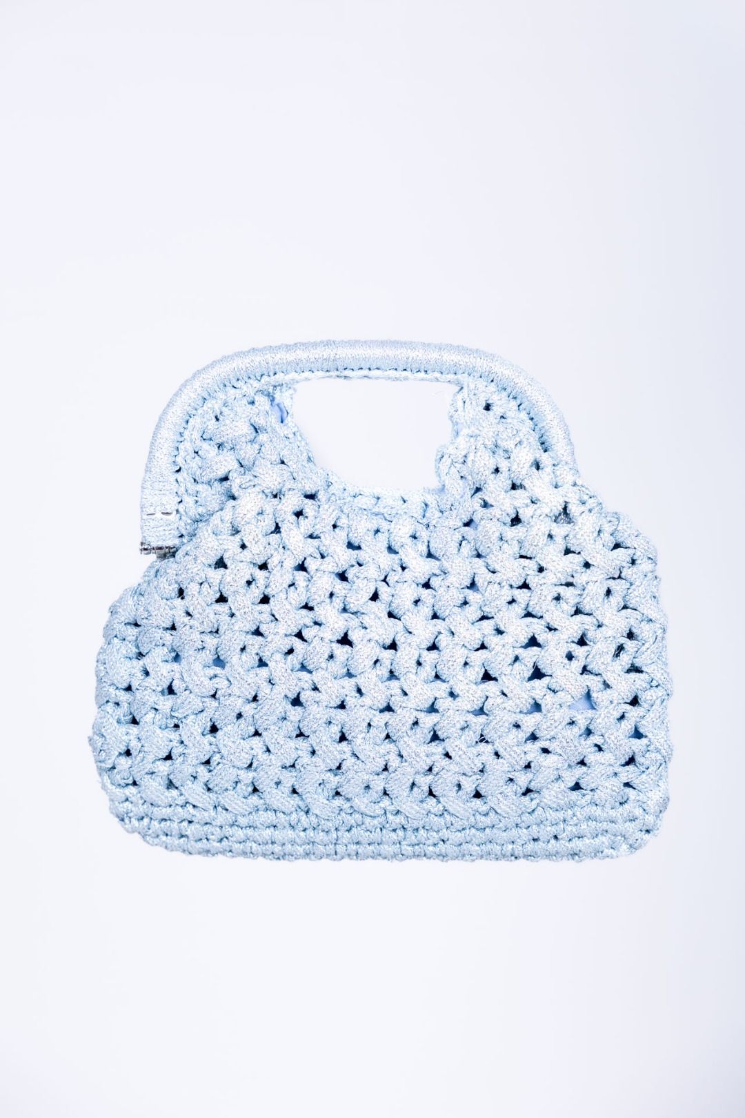 Gulp - Borsa intrecciata lurex