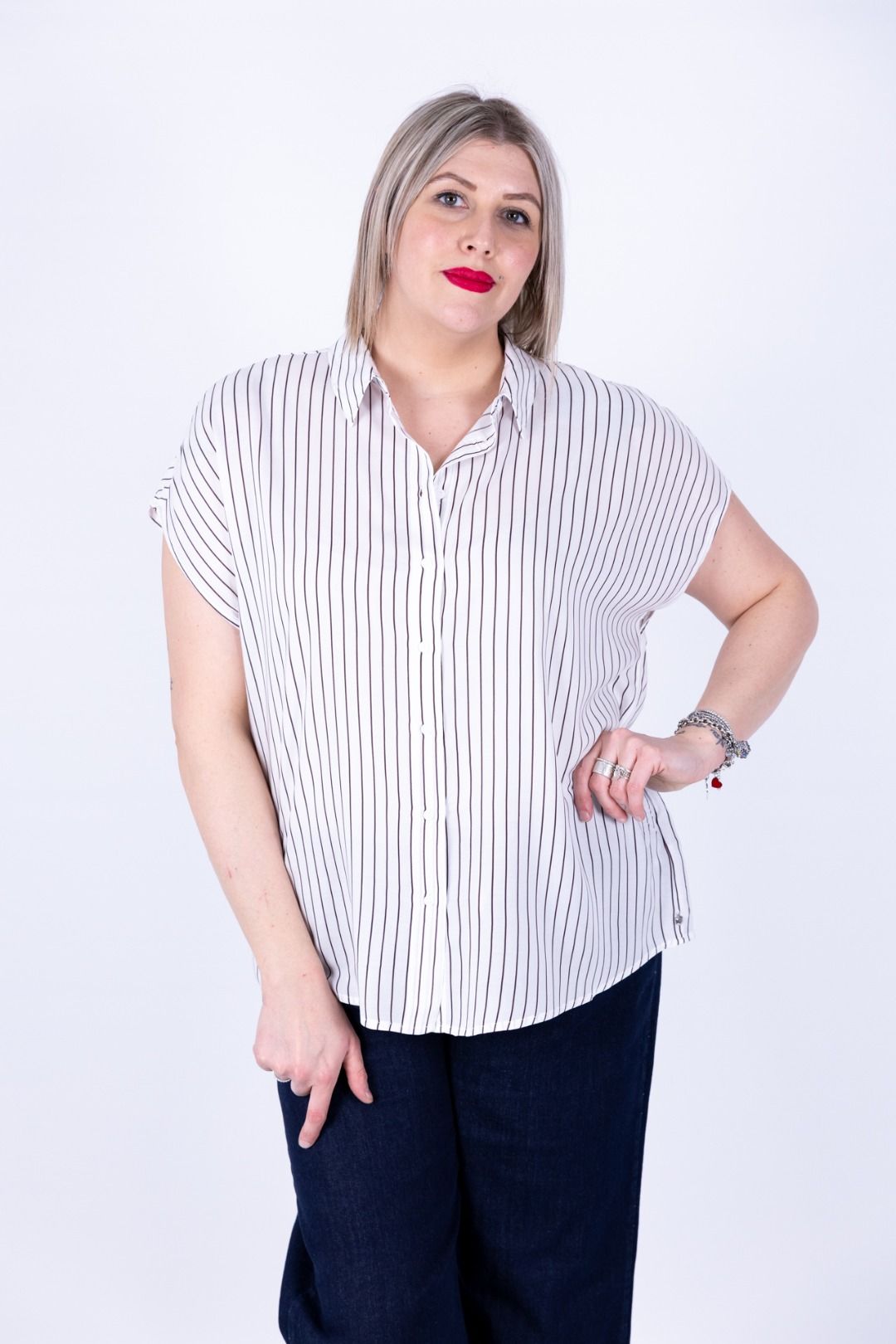 Ragno - Camicia collo Coreana ecoseta C