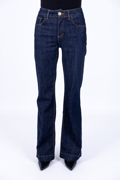 Susy Mix - Jeans con bottone gioiello