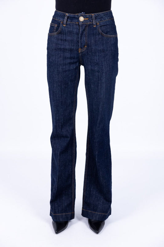 Susy Mix - Jeans con bottone gioiello