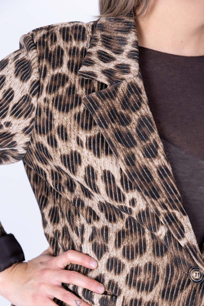 Dejavu - Giacca leo di velluto