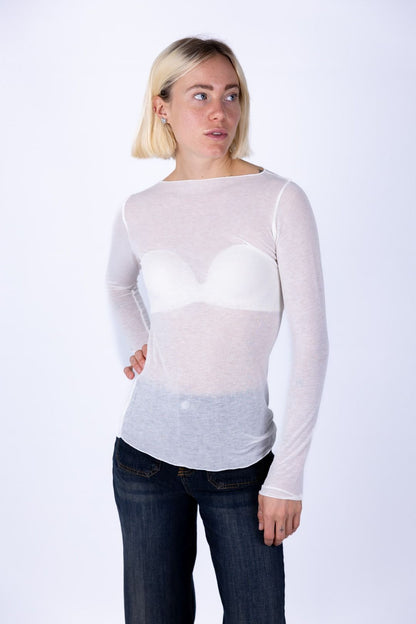 Tensione in - Maglia barca misto cachemire