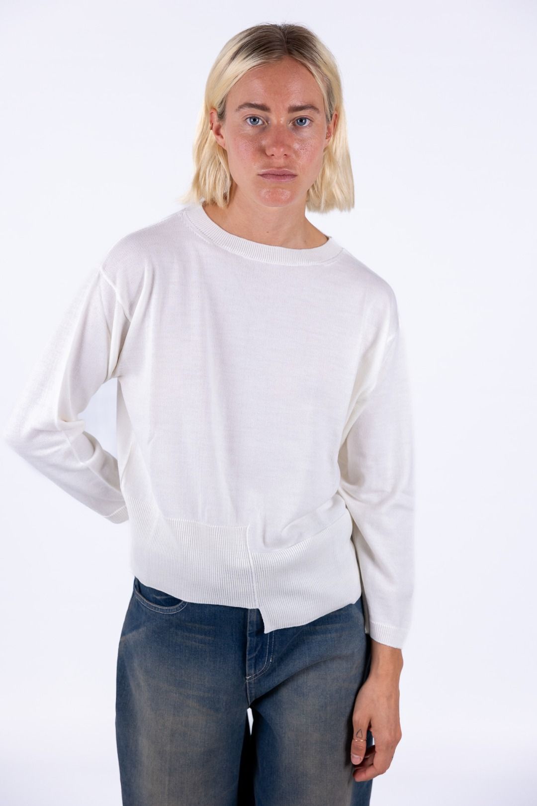 Bottega Artigiana - Maglia scatola collo giro