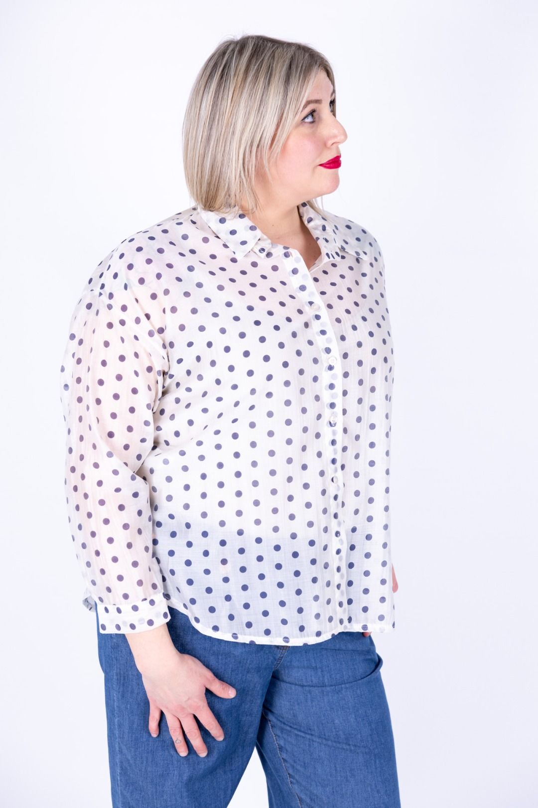 Dejavu - Camicia Pois uomo