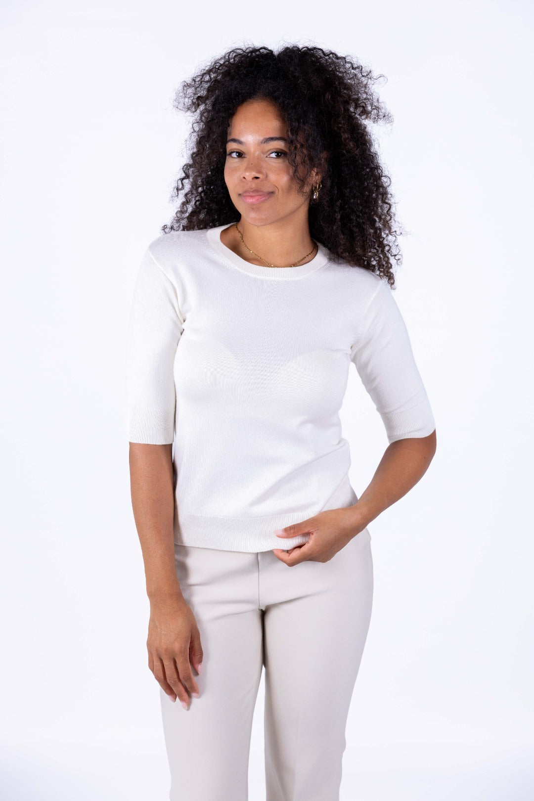 Ragno - Maglia girocollo manica 3/4