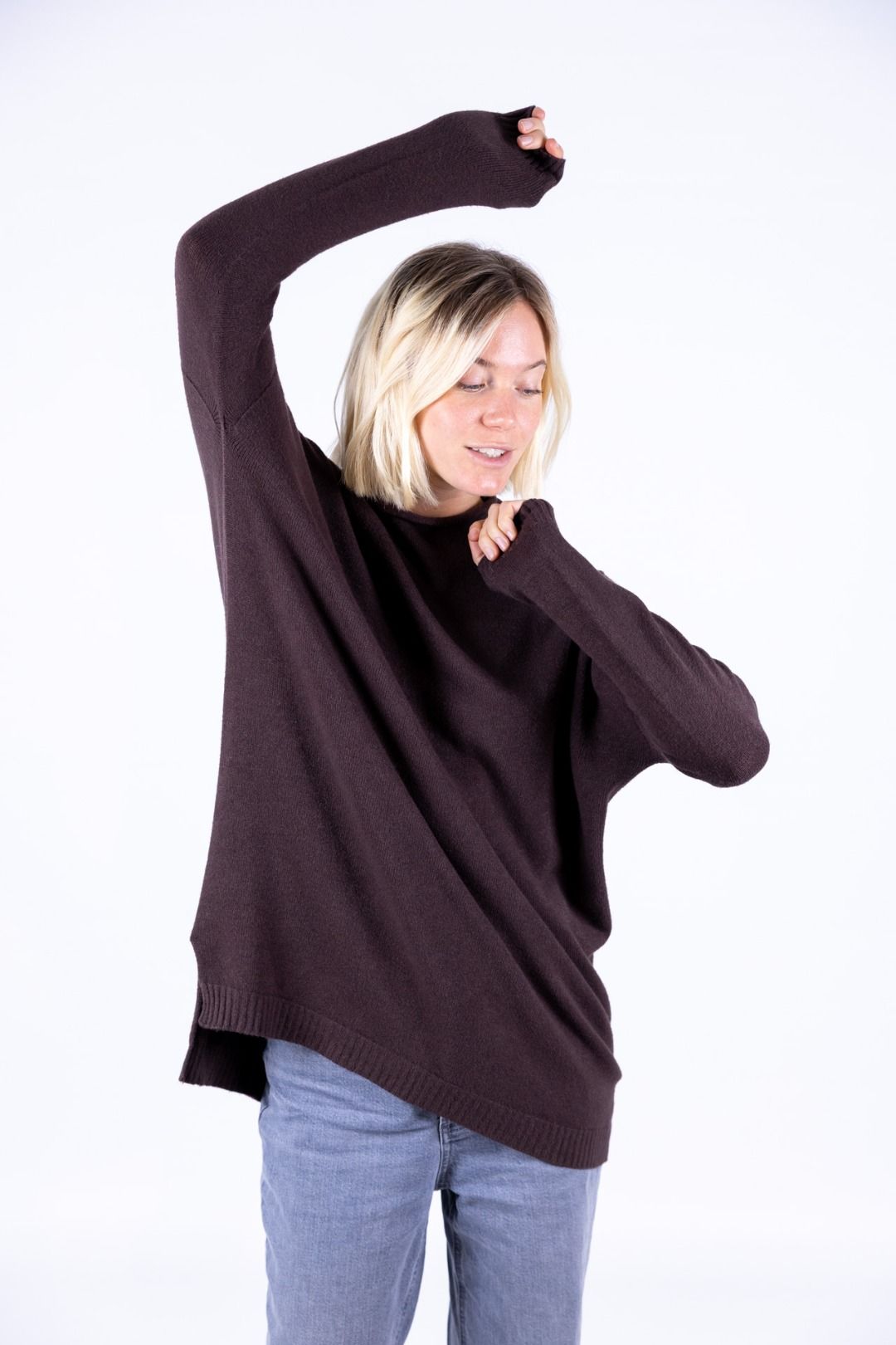 Susy Mix - Maglia Over in viscosa