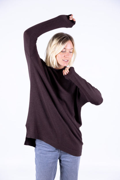 Susy Mix - Maglia Over in viscosa