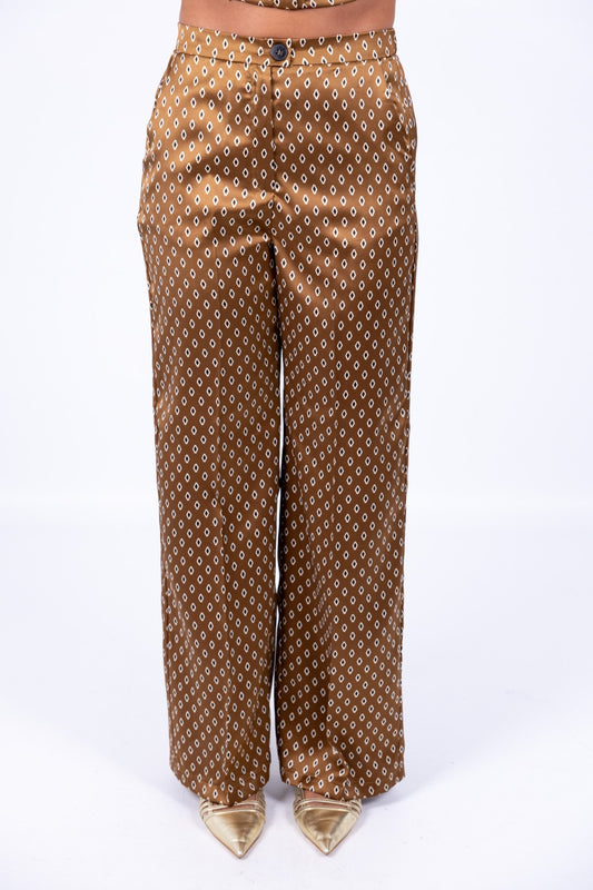 Emme - Pantalone Palazzo fantasia