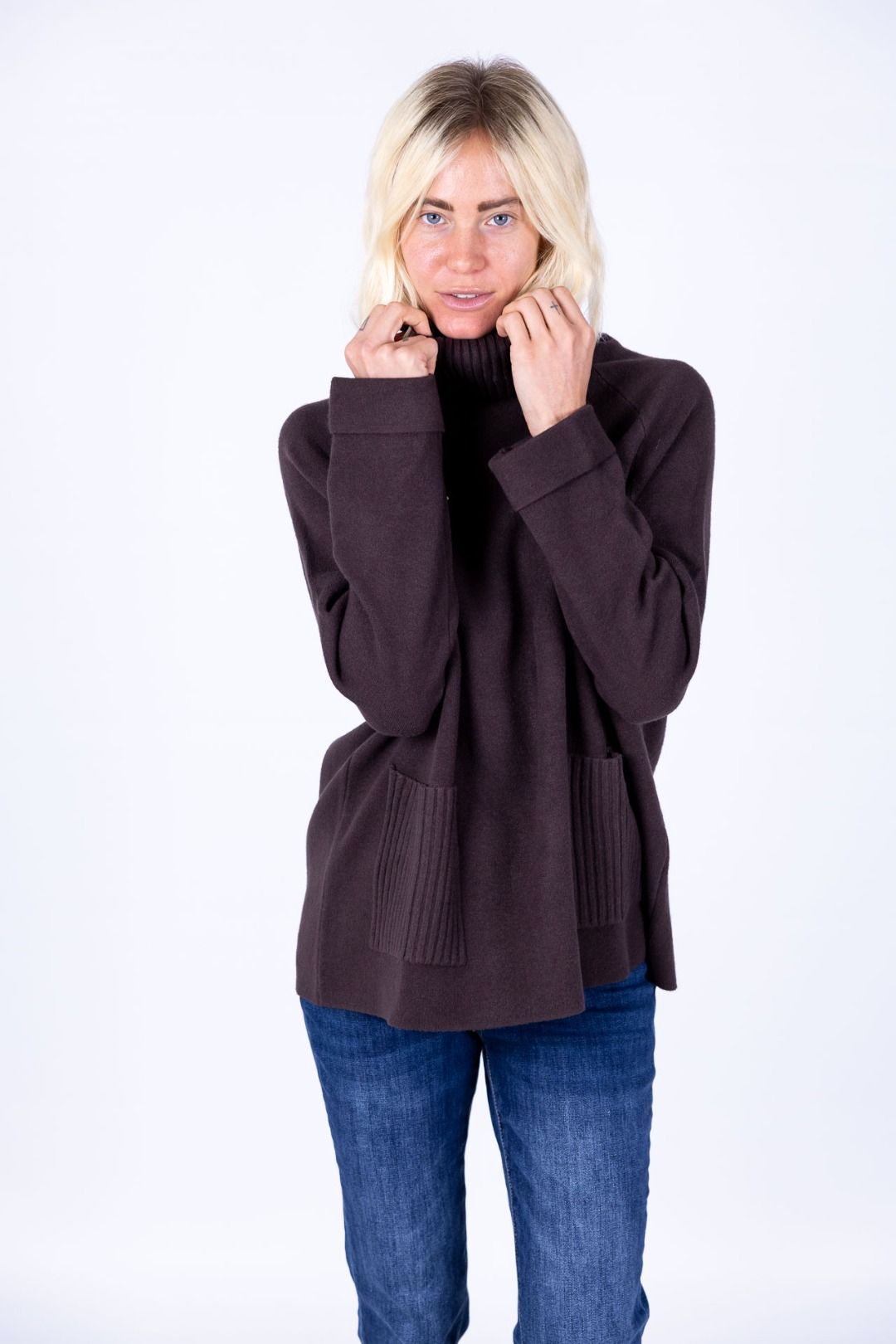 Decima Domus - Maglia collo alto con tasche