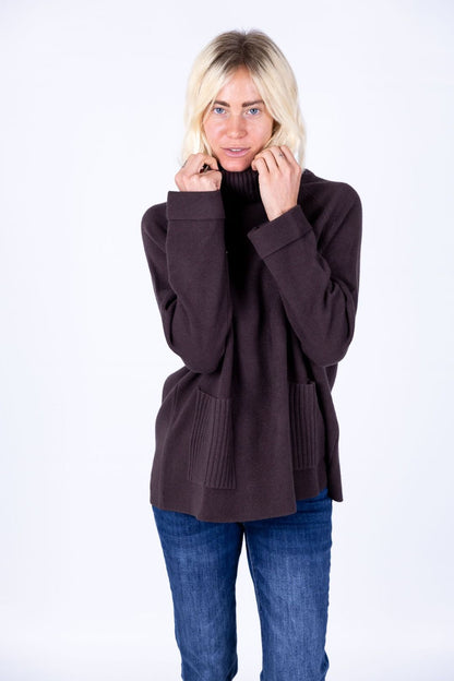 Decima Domus - Maglia collo alto con tasche