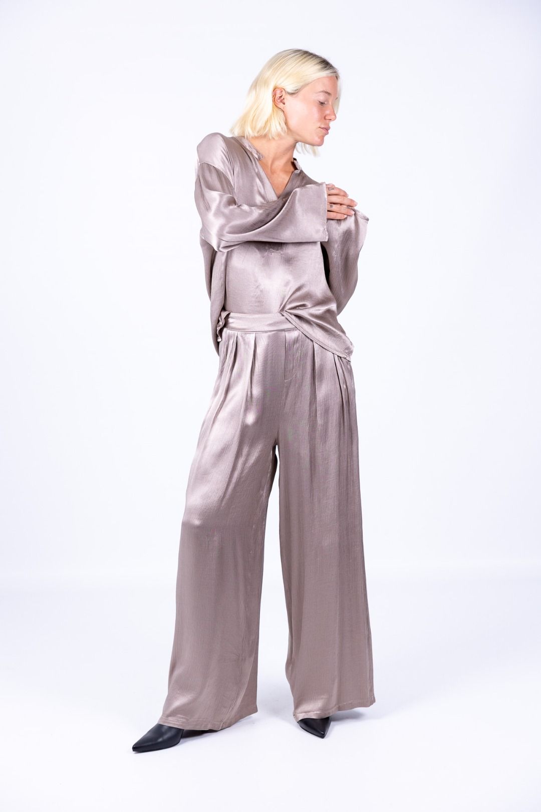 Philia Loft - Completo viscosa camicia e pantalone