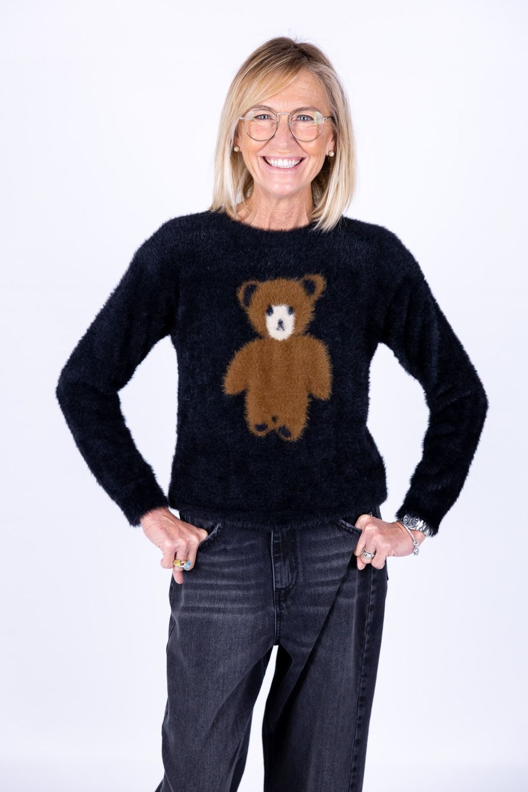 Susy Mix - Maglia con orsetto