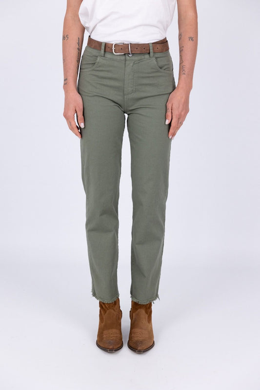 Tensione in - Pantalone con frange