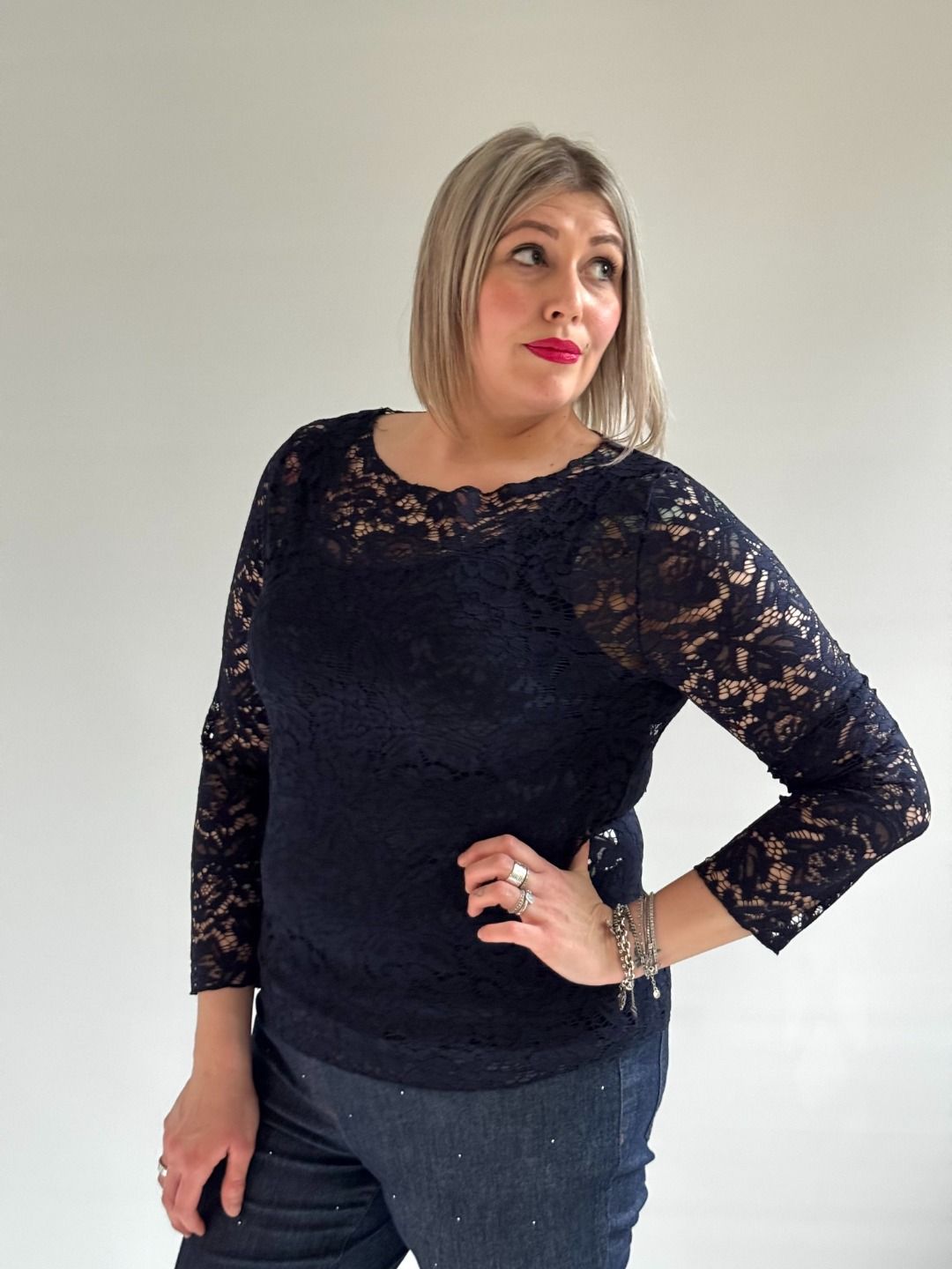 Susy Star - Maglia pizzo