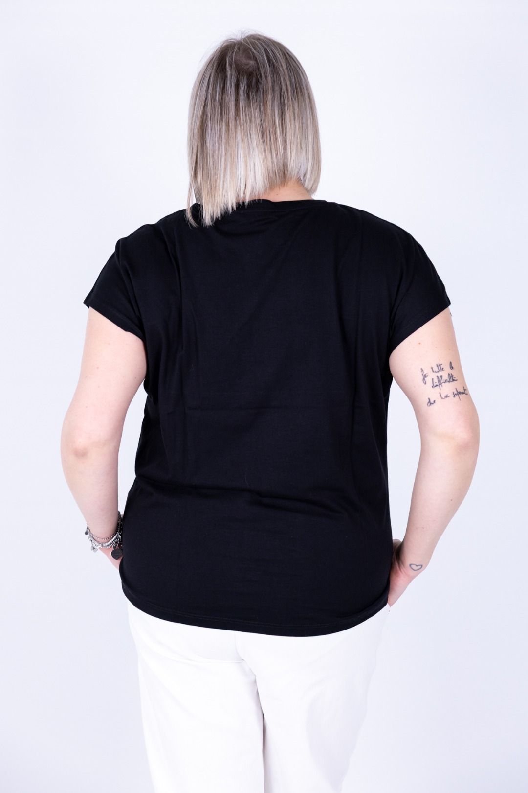 Susy Star - T-shirt scollo madonna