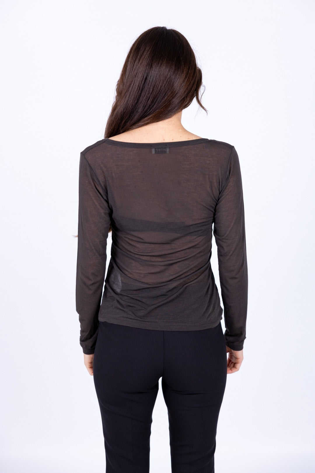 Susy Mix -  Maglia slim scollo V