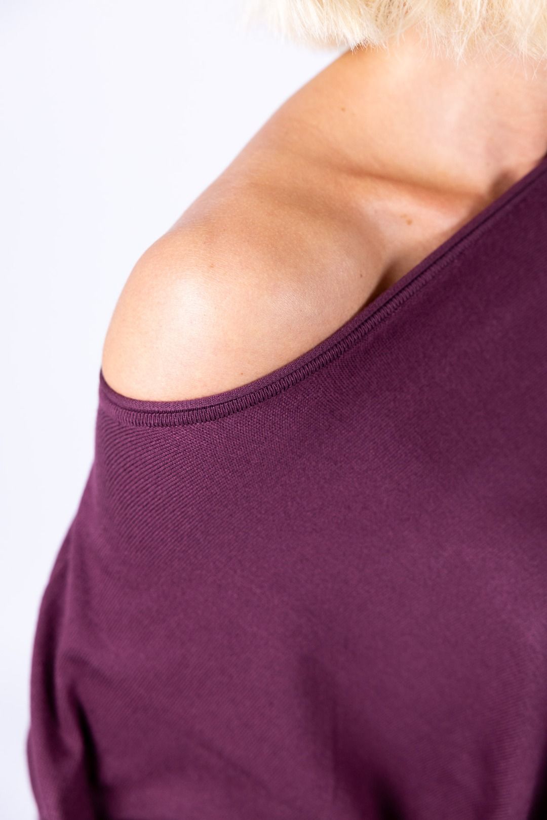Ragno - Maglia viscosa collo barchetta