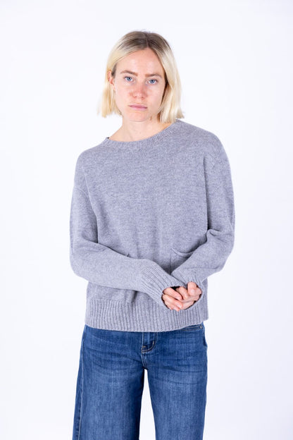 Nhoi Lab - Maglia con taschine girocollo