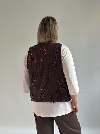 Susy Star - T-shirt con gilet