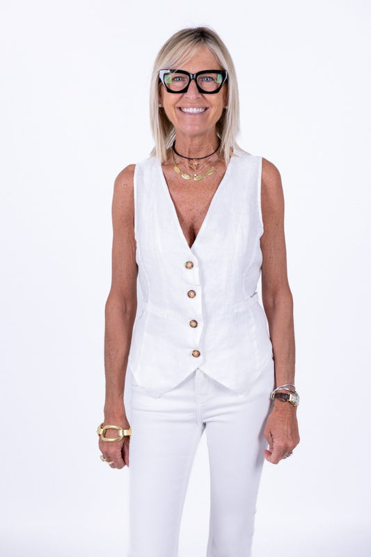Tensione In - Gilet Lino