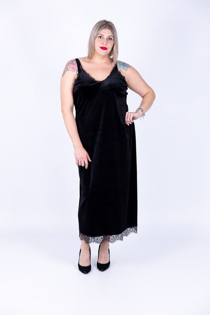 Susy Star - Abito lungo ciniglia