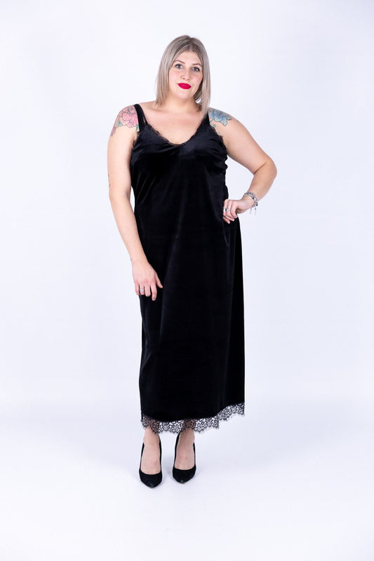 Susy Star - Abito lungo ciniglia