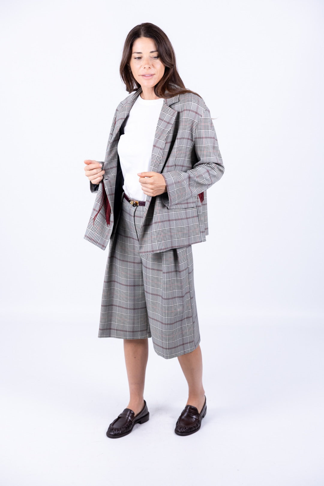 Tensione in - Pantalone grigio