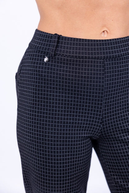 Ragno - Pantalone flare jacquard