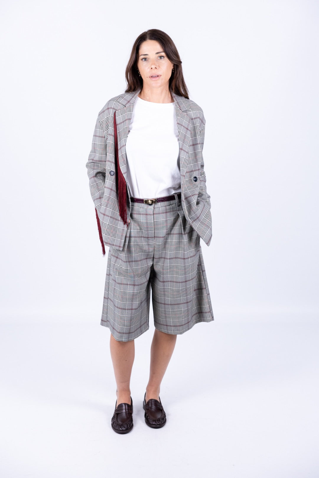 Tensione in - Pantalone grigio