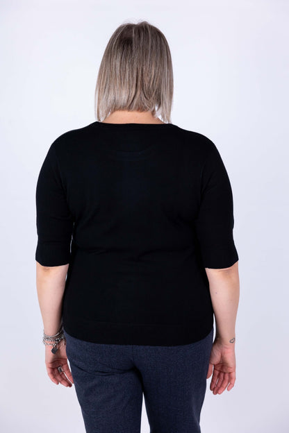 Ragno - Maglia girocollo manica 3/4 C