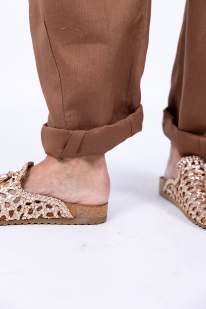 Tensione In - Pantalone in lino