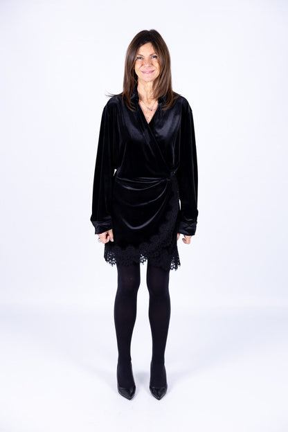 Tensione In - Abito corto con pizzo