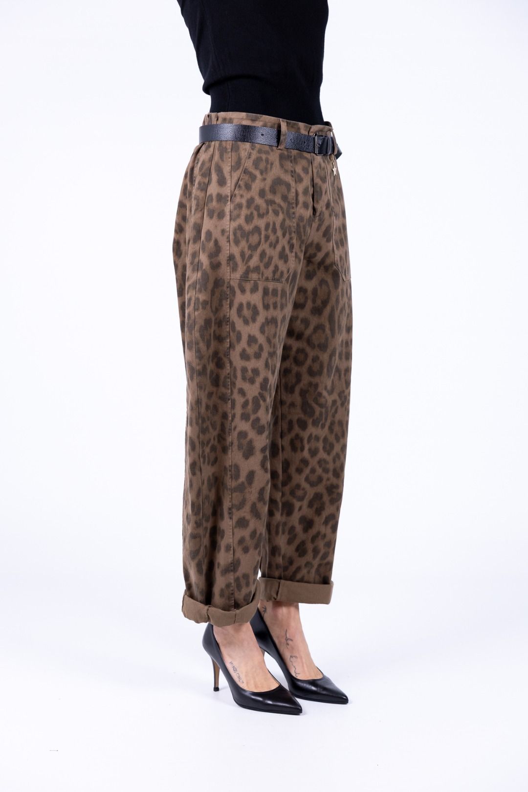 Susy Mix - Pantalone ovetto maculato