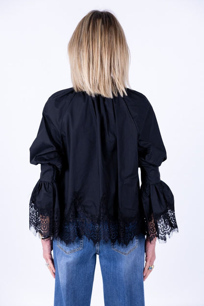 HaveOne - Camicia pizzo