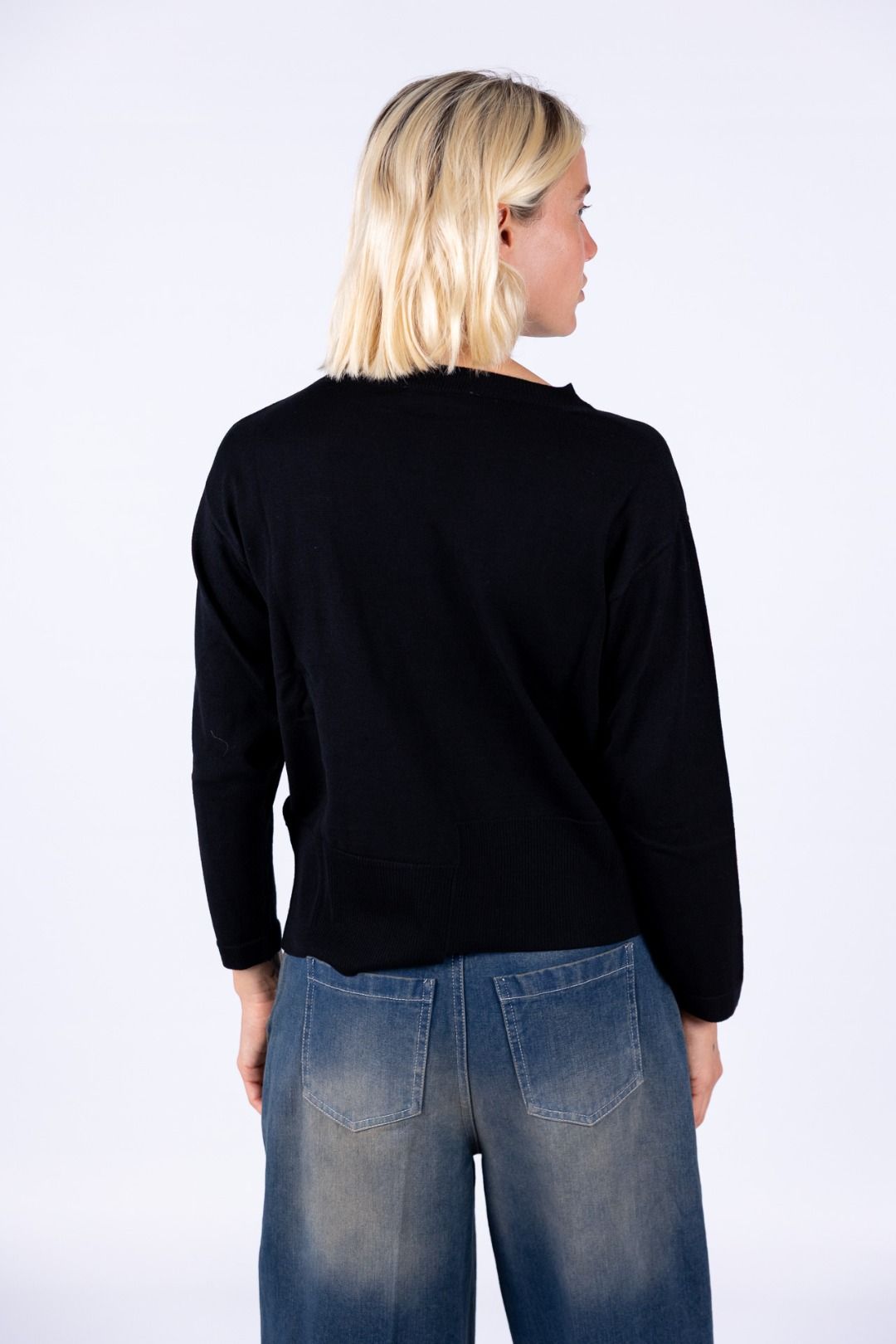 Bottega Artigiana - Maglia scatola collo giro