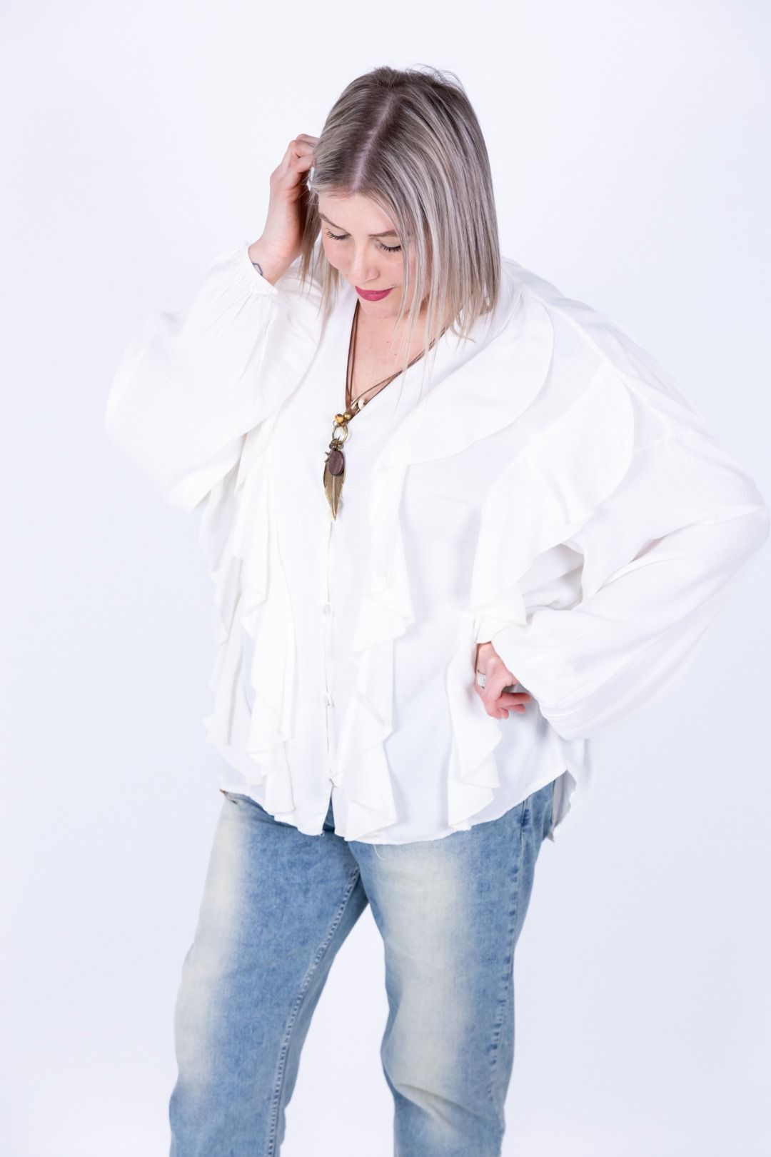 Susy Star - Camicia con rouge