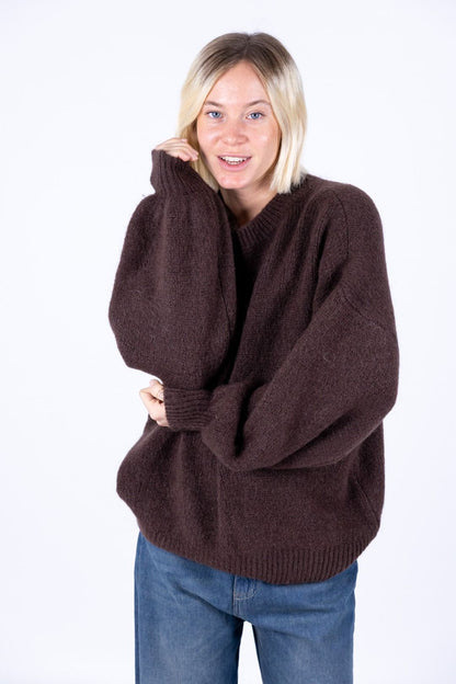 Susy Mix - Maglia girocollo mohair