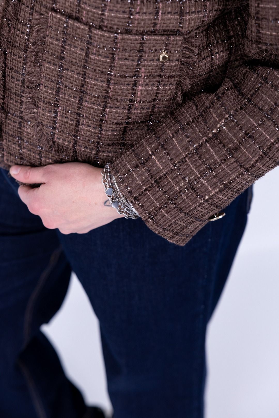 Ragno - Giacca Bouclė manica lunga C